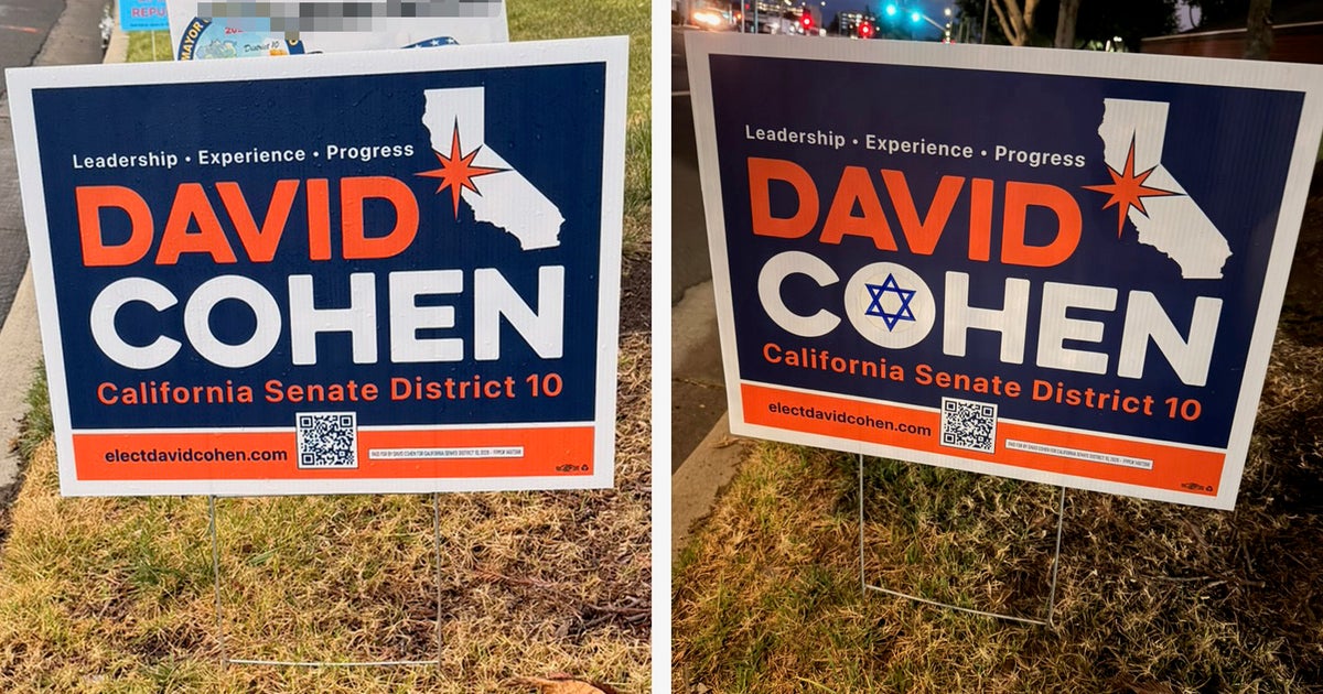 San Jose councilmember's campaign signs for state office defaced with antisemitic vandalism
