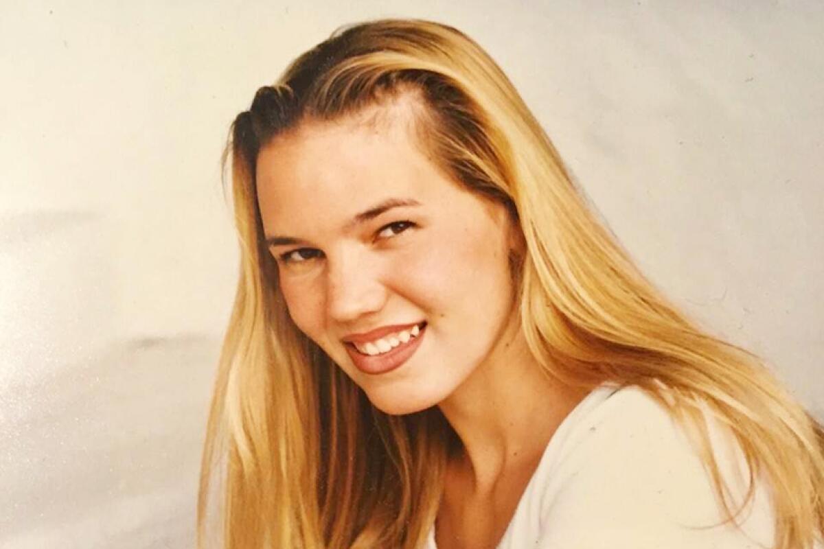 Kristin Smart poses for a portrait.
