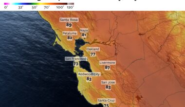 SF Bay Area temperatures will climb for Mother’s Day weekend