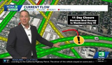 “Fix50” project plans 11-day closure of Stockton Boulevard on-ramp in Sacramento
