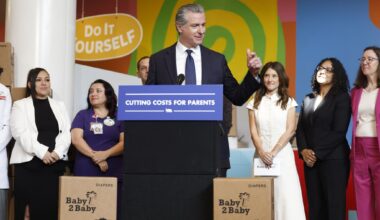California to provide hundreds of free diapers to all newborns