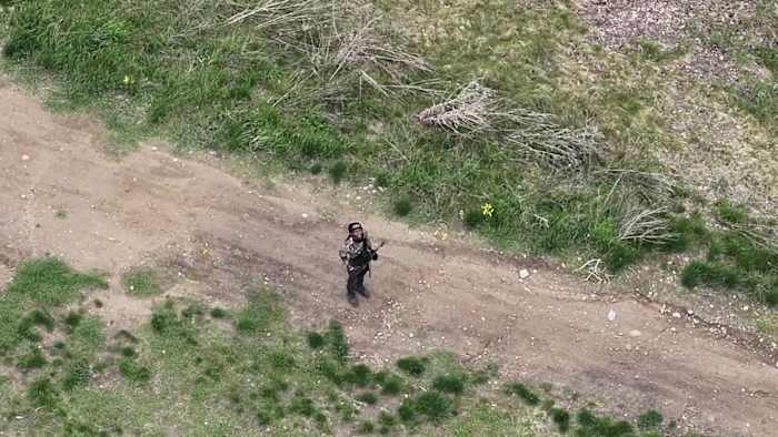 Drone footage helps police arrest armed man carrying rifle, ammo in Oakland County woods