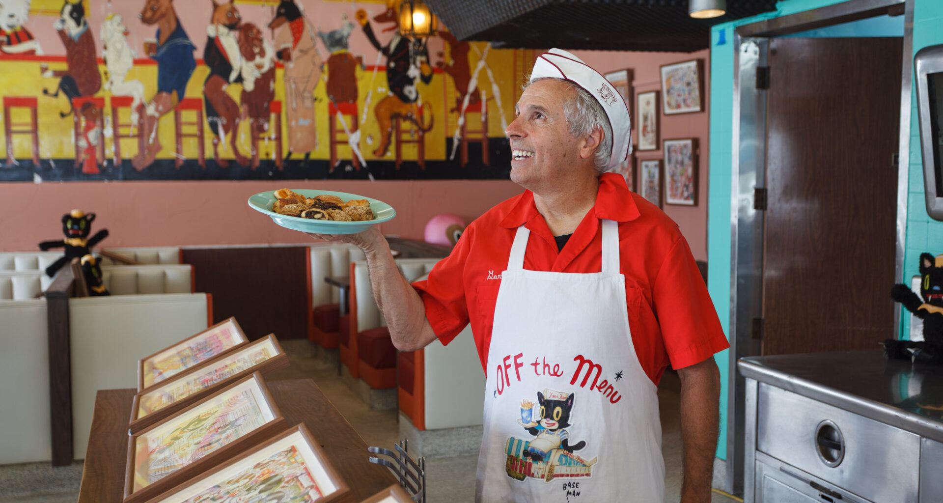 Artist Gary Baseman has revived one of L.A.’s most iconic coffee shops as a whimsical gallery show