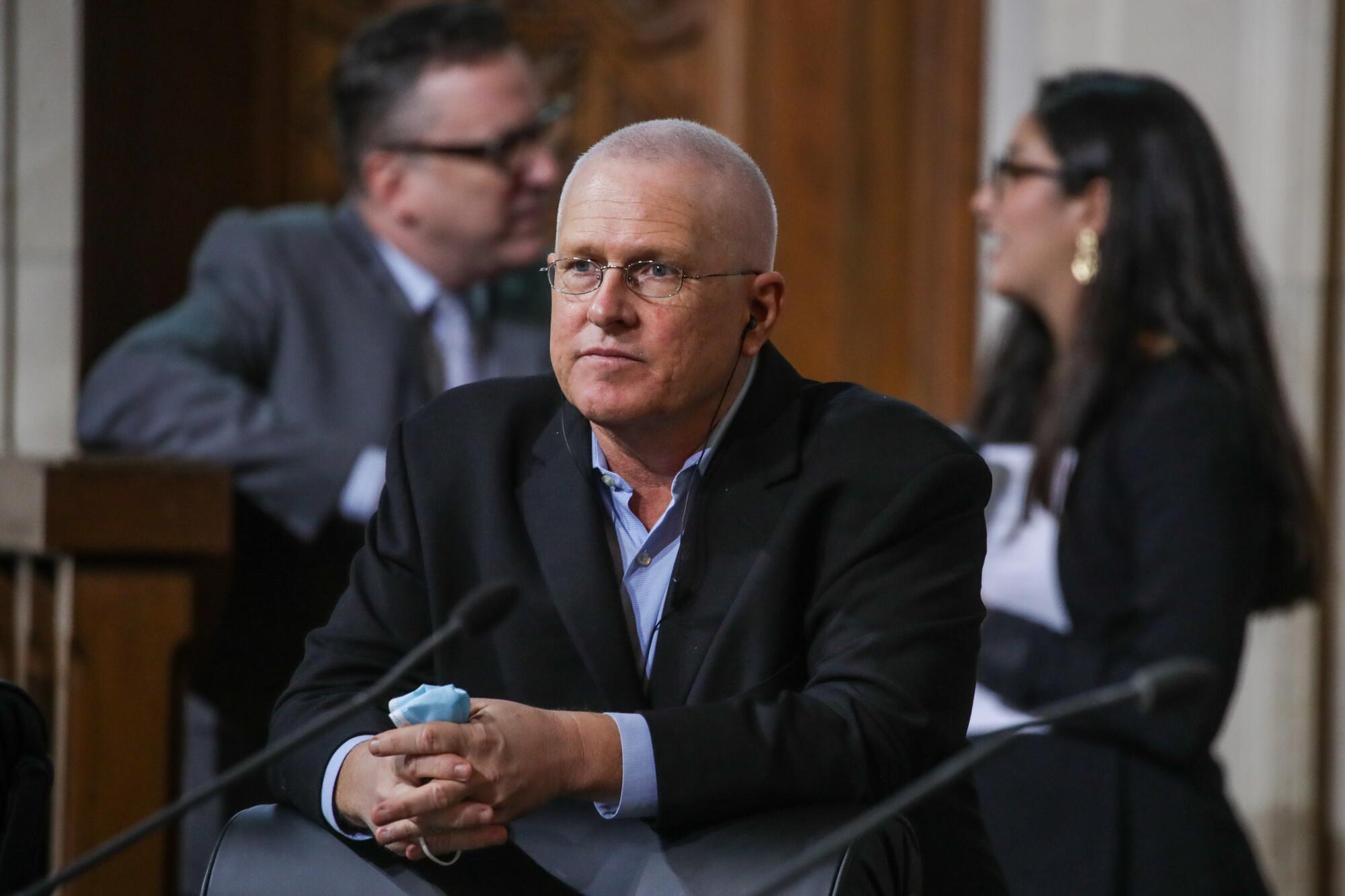 Former Councilmember Mike Bonin is shown in October 2022.