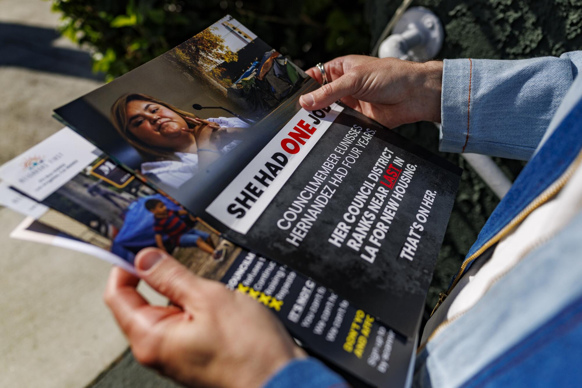 Paul Zappia has been receiving "dark money" campaign mailers attacking City Councilmember Eunisses Hernandez.