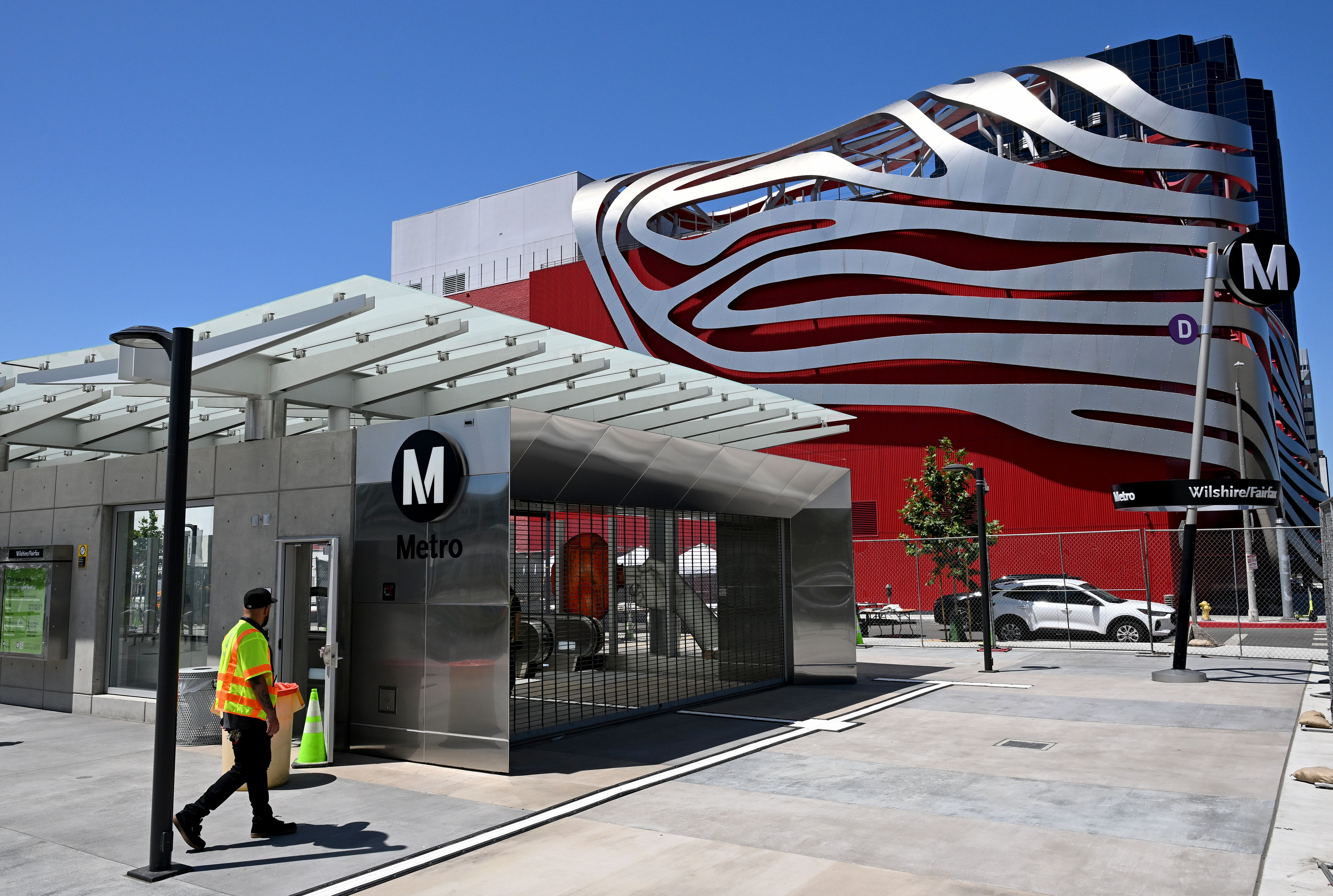 This is the first extension of the Metro D Line...
