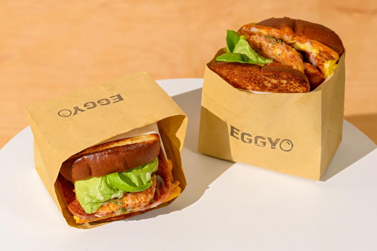 Rodeo 39 Public Market welcomes Eggyo Korean-style egg sandwiches on daily fresh baked milk bread.