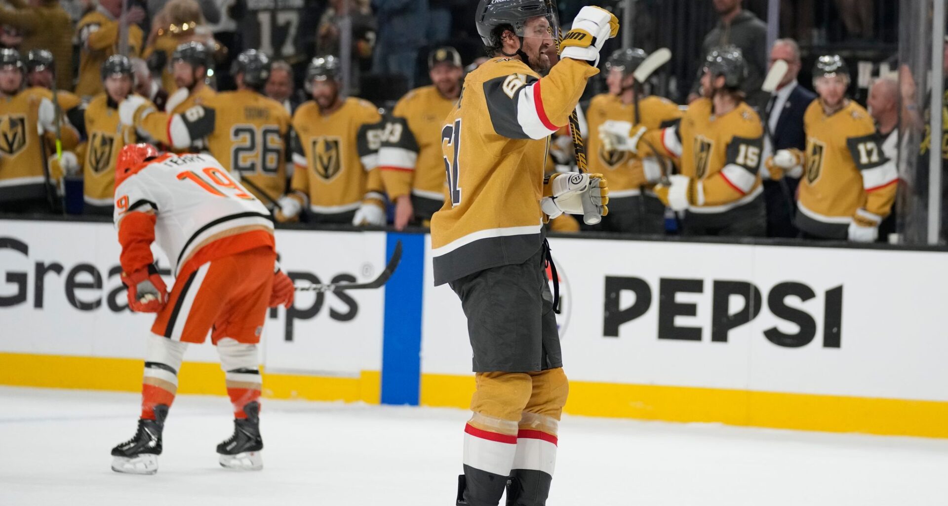 Golden Knights captain Mark Stone to miss Game 4 vs Ducks with injury