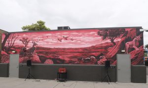 Video Observer: Admiring Mural Art at Maple Elementary  - Fullerton Observer