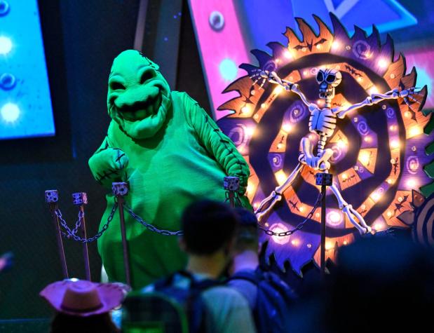 The Oogie Boogie Bash will return to California Adventure at the Disneyland Resort in Anaheim on select evenings. (Photo by Jeff Gritchen, Orange County Register/SCNG)