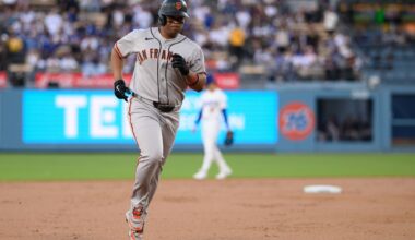 Rafael Devers homers to help SF Giants top Dodgers in L.A.