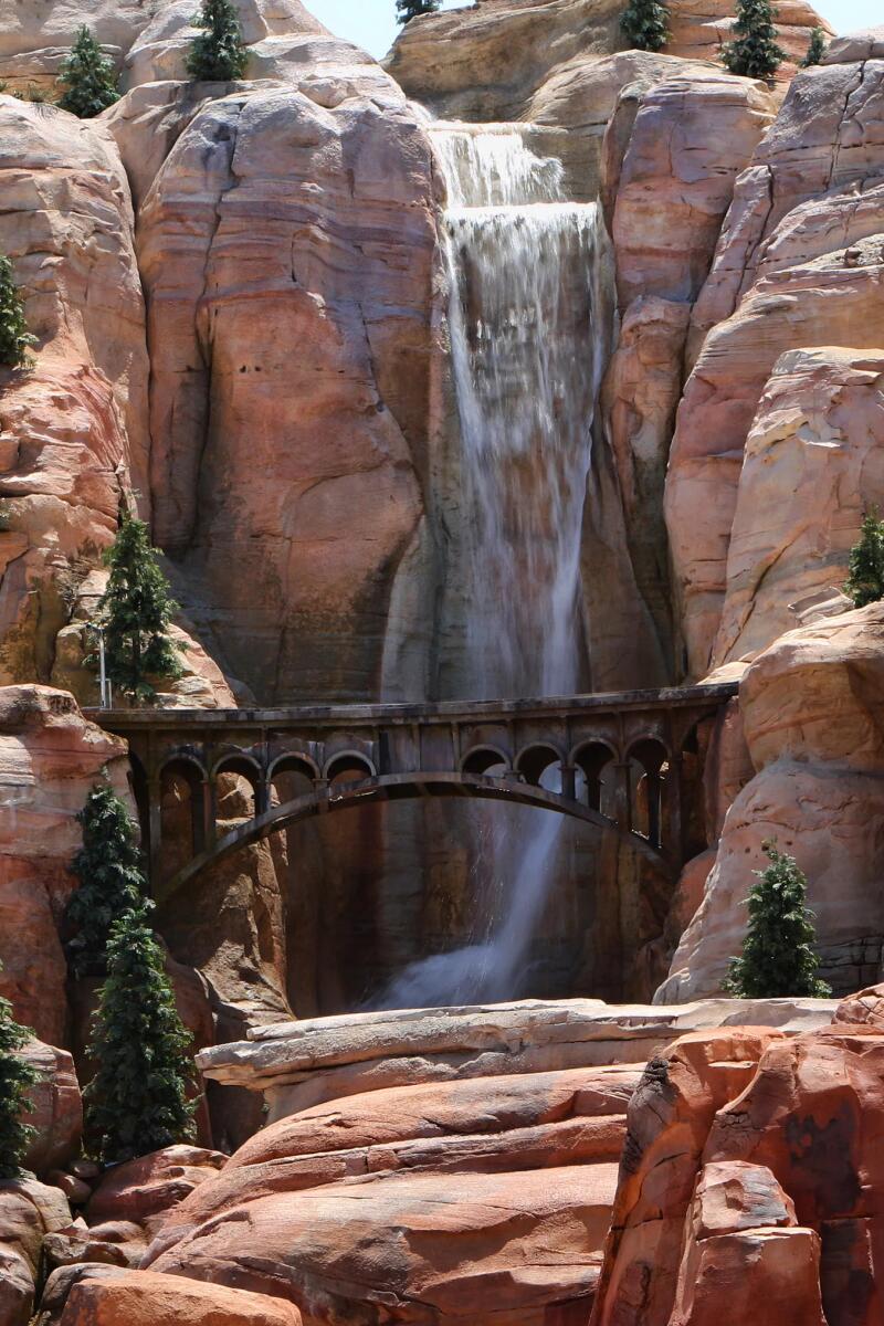 Cars Land showcasing characters and settings from the Disney-Pixar film, "Cars."
