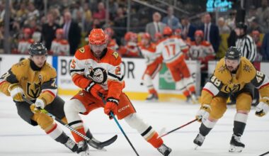 Brayden McNabb ejected after hit leaves Ducks' Ryan Poehling wobbly in Game 5