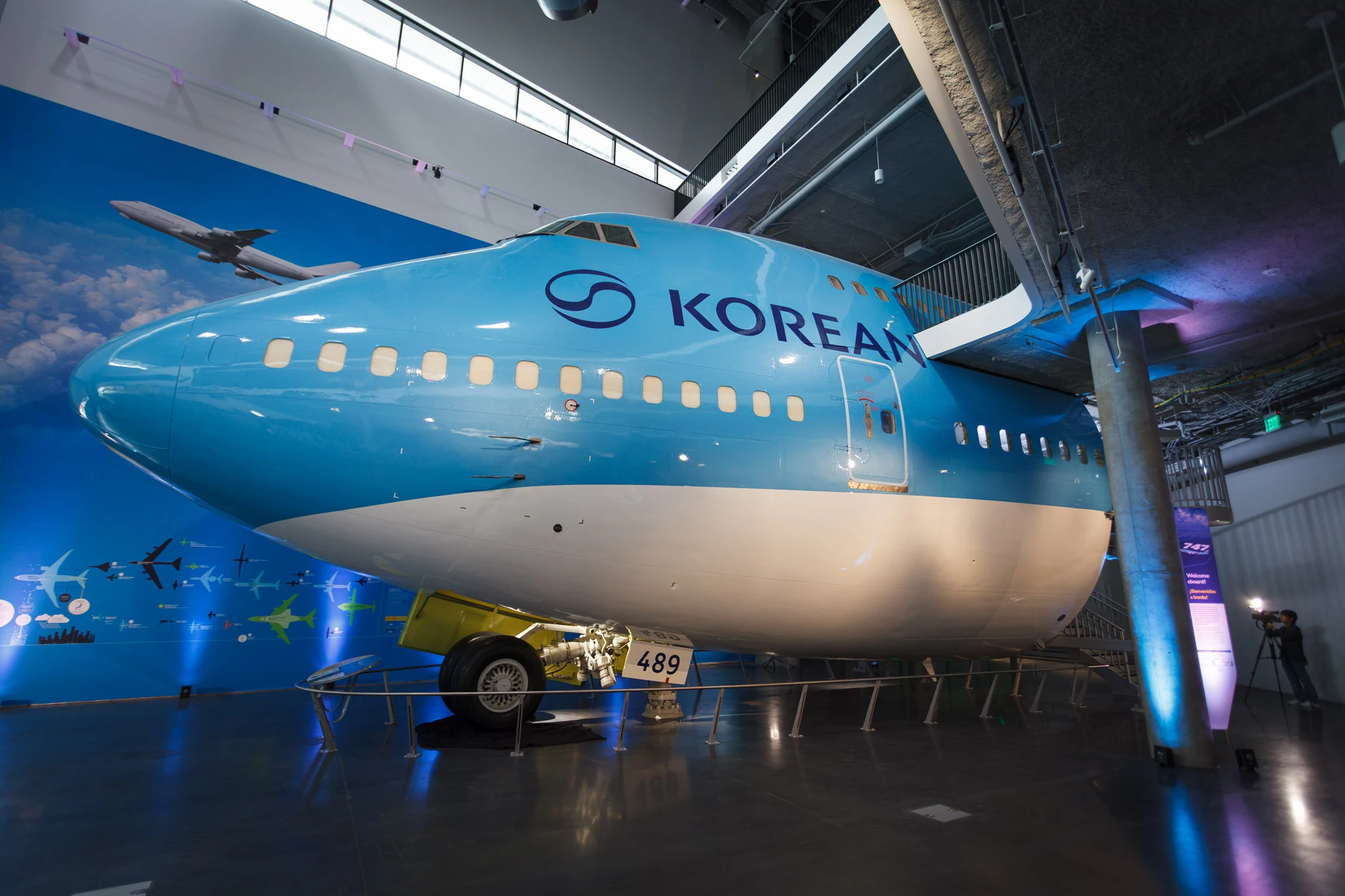 Korean Air Aviation Gallery at the California Science Center