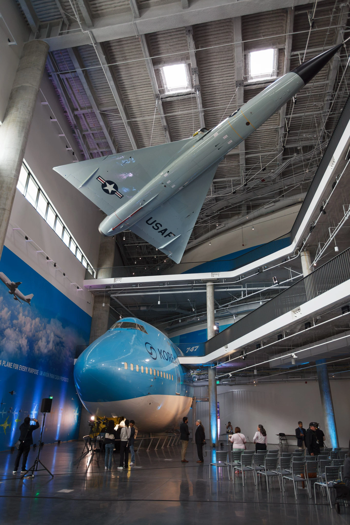 Korean Air Aviation Gallery at the California Science Center