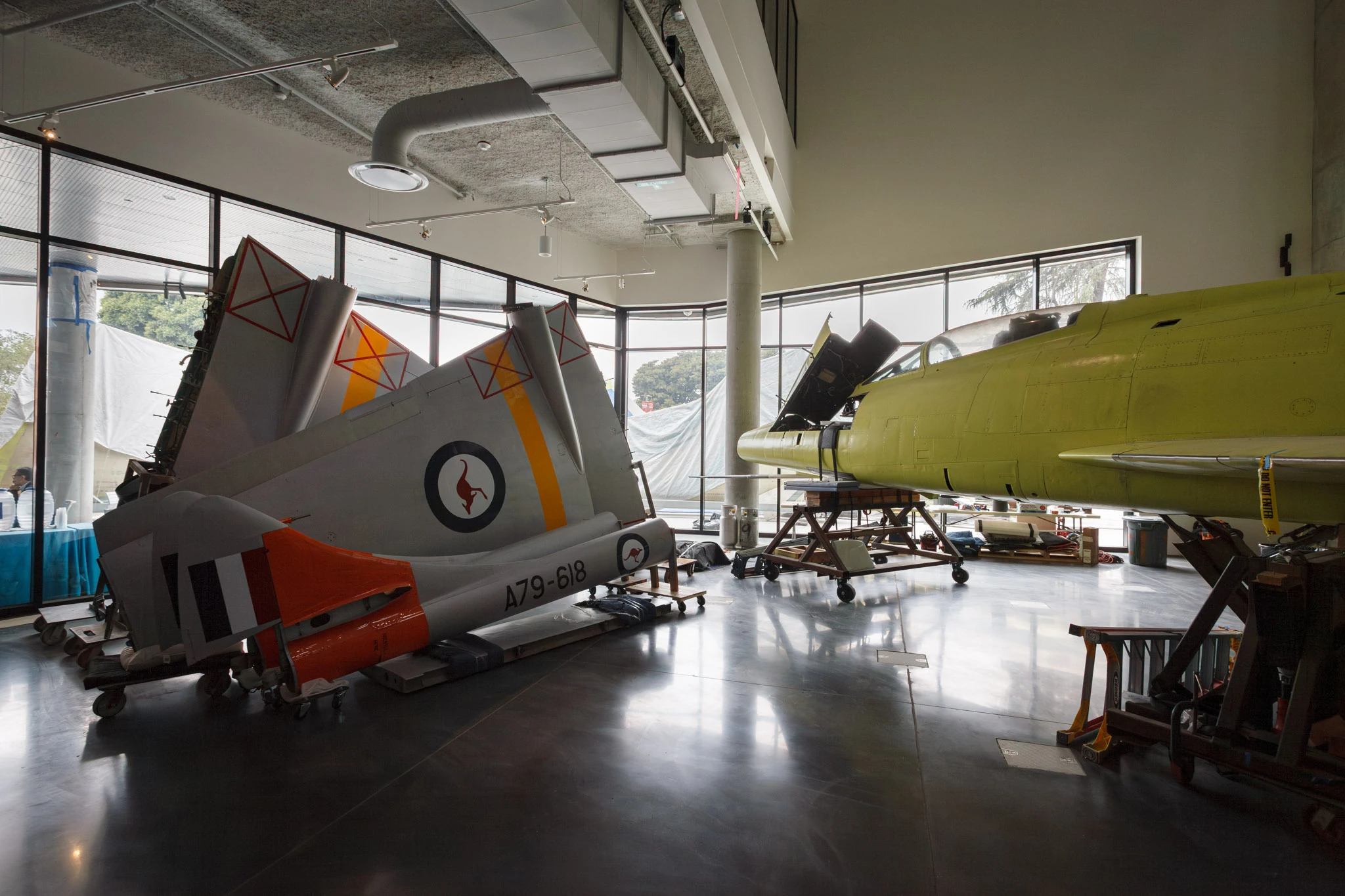 Korean Air Aviation Gallery at the California Science Center