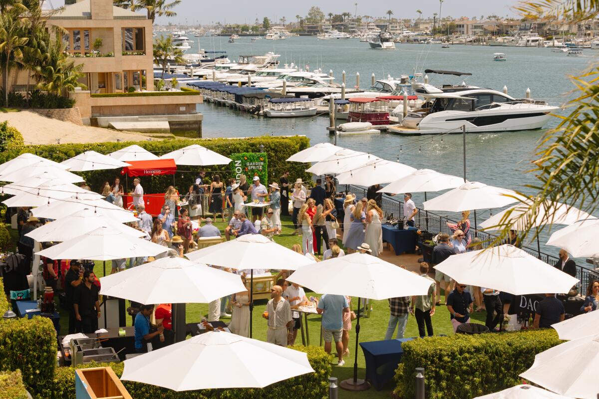 Newport Beach Wine and Spirits Festival will feature a grand tasting of wine, spirits and a “Blanc on the Bay” party.
