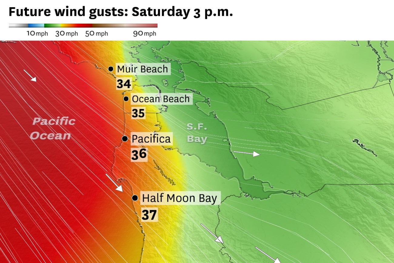 California weather: Strong winds, hazardous seas to persist for days