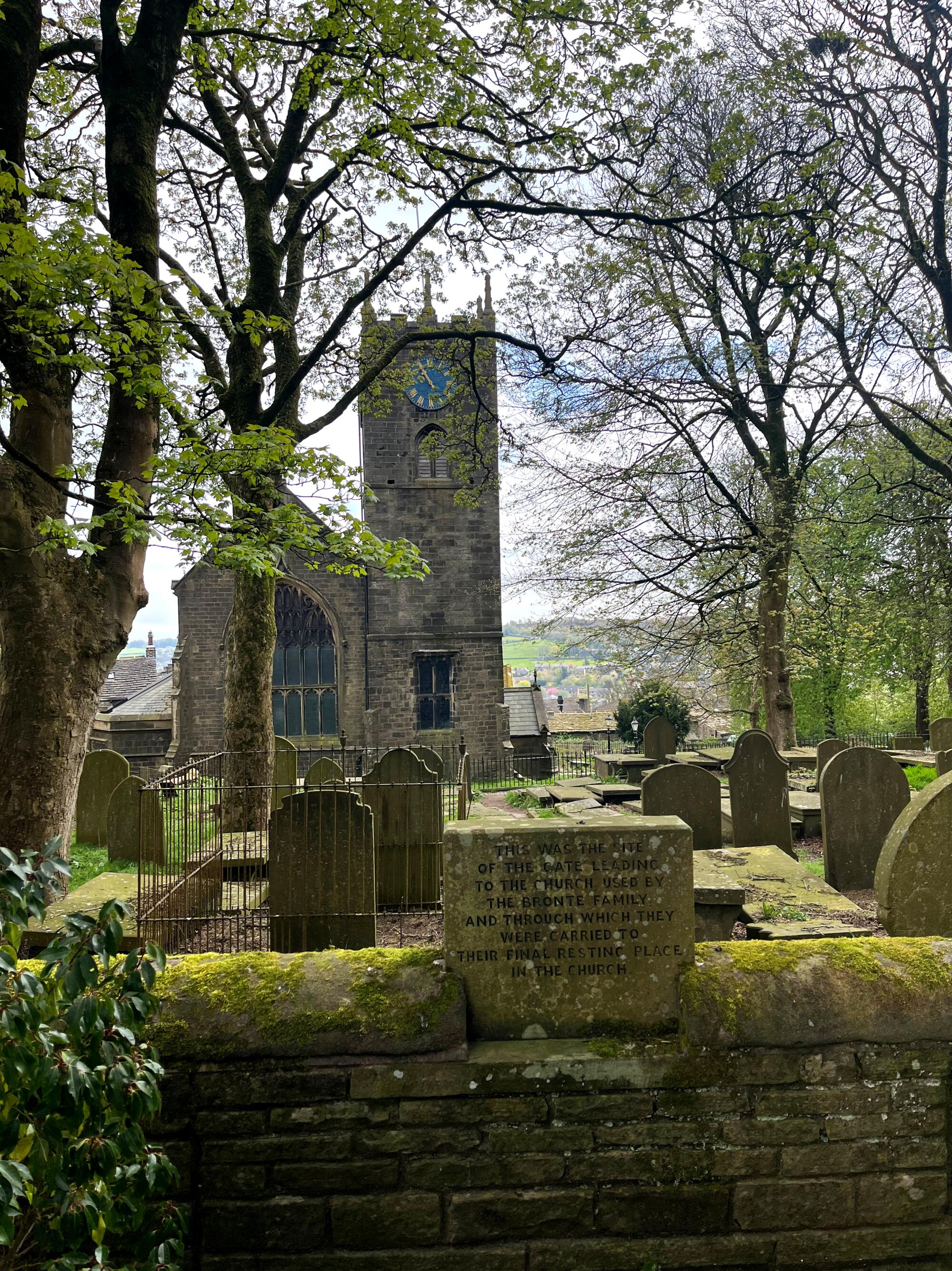 St. Michael and All Angels' Church in Haworth.