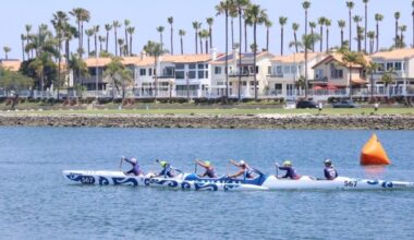 On the Water: 20 clubs compete in Battle of the Breakwater Outrigger Canoe Race – Press Telegram