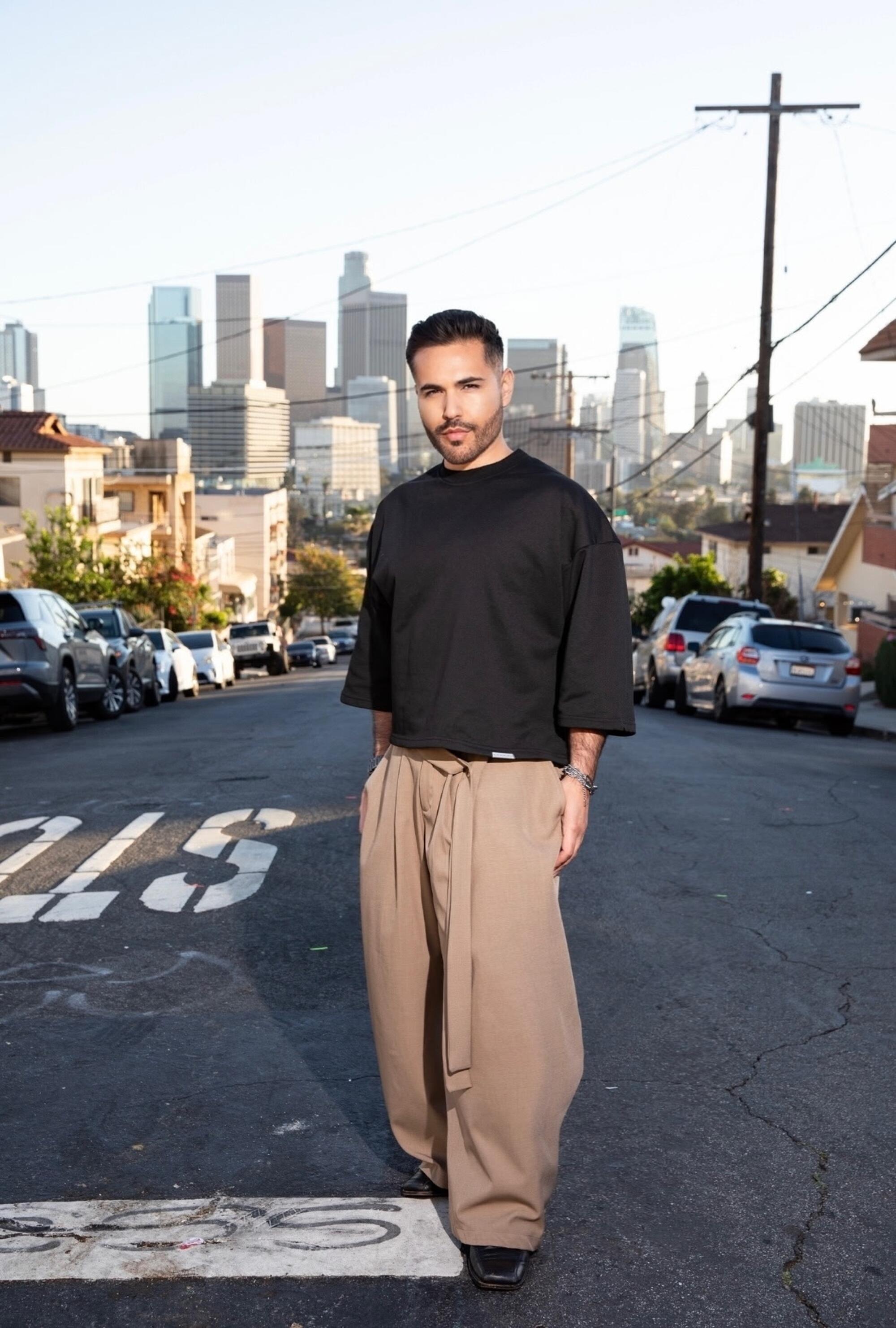 L.A. mayoral candidate Bryant Acosta runs a small business producing parties and events tailored for the LGBTQ+ community.