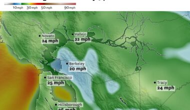 Bay Area warmup pauses Wednesday. Here’s when temps will rebound