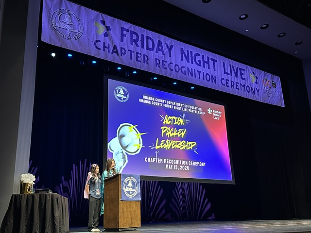 OC Friday Night Live Partnership honors student chapters and advisor for prevention leadership – OCDE Newsroom