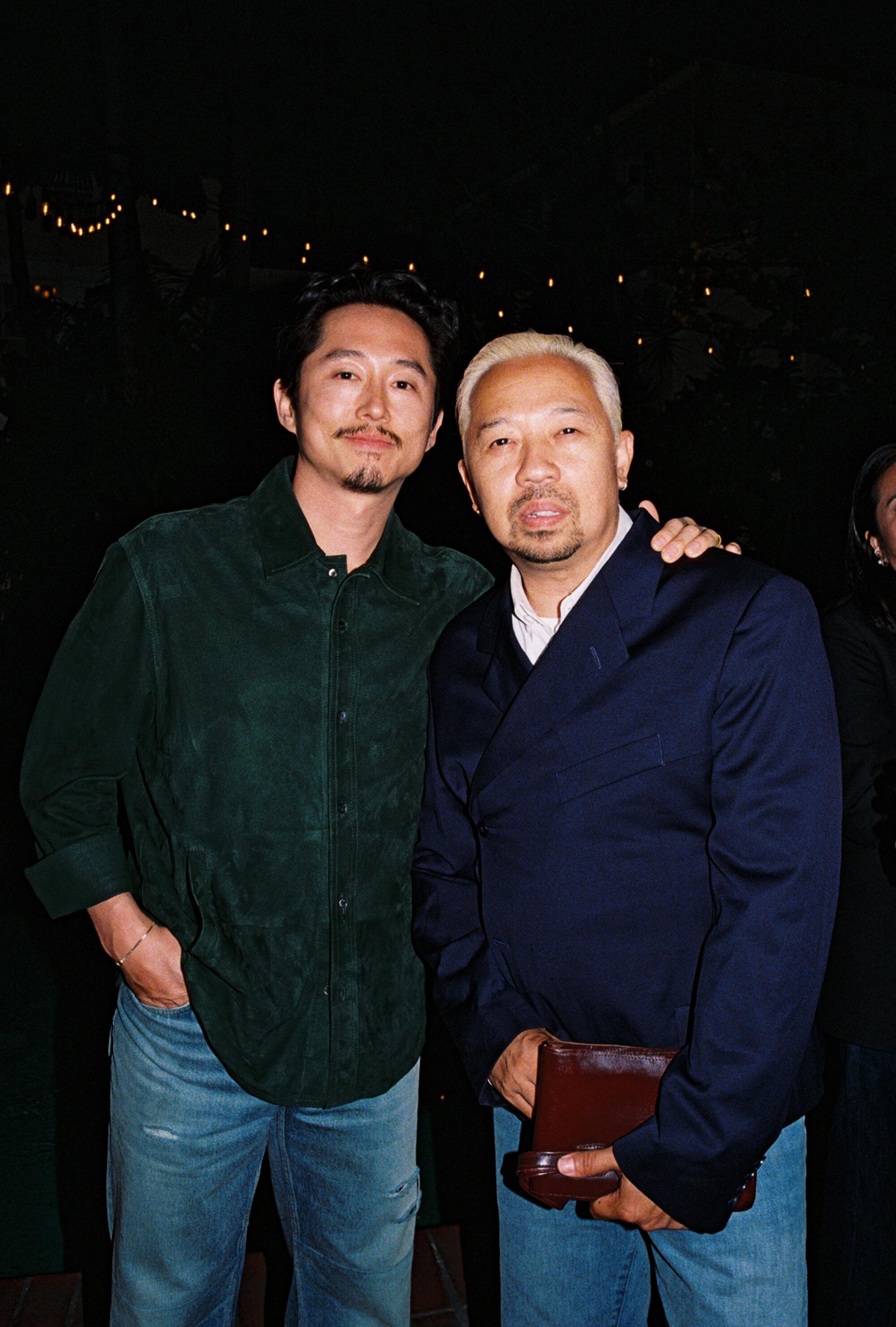Steven Yeun and Humberto Leon.