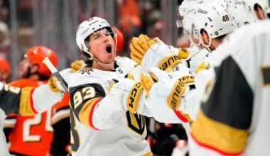 Marner, Dorofeyev propel Golden Knights past Ducks 5-1 in Game 6 clincher, into conference finals