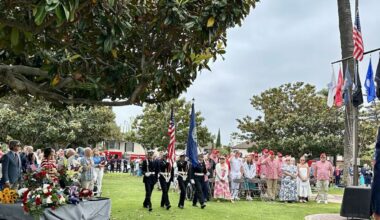 Coronado Memorial Day Ceremony at Star Park