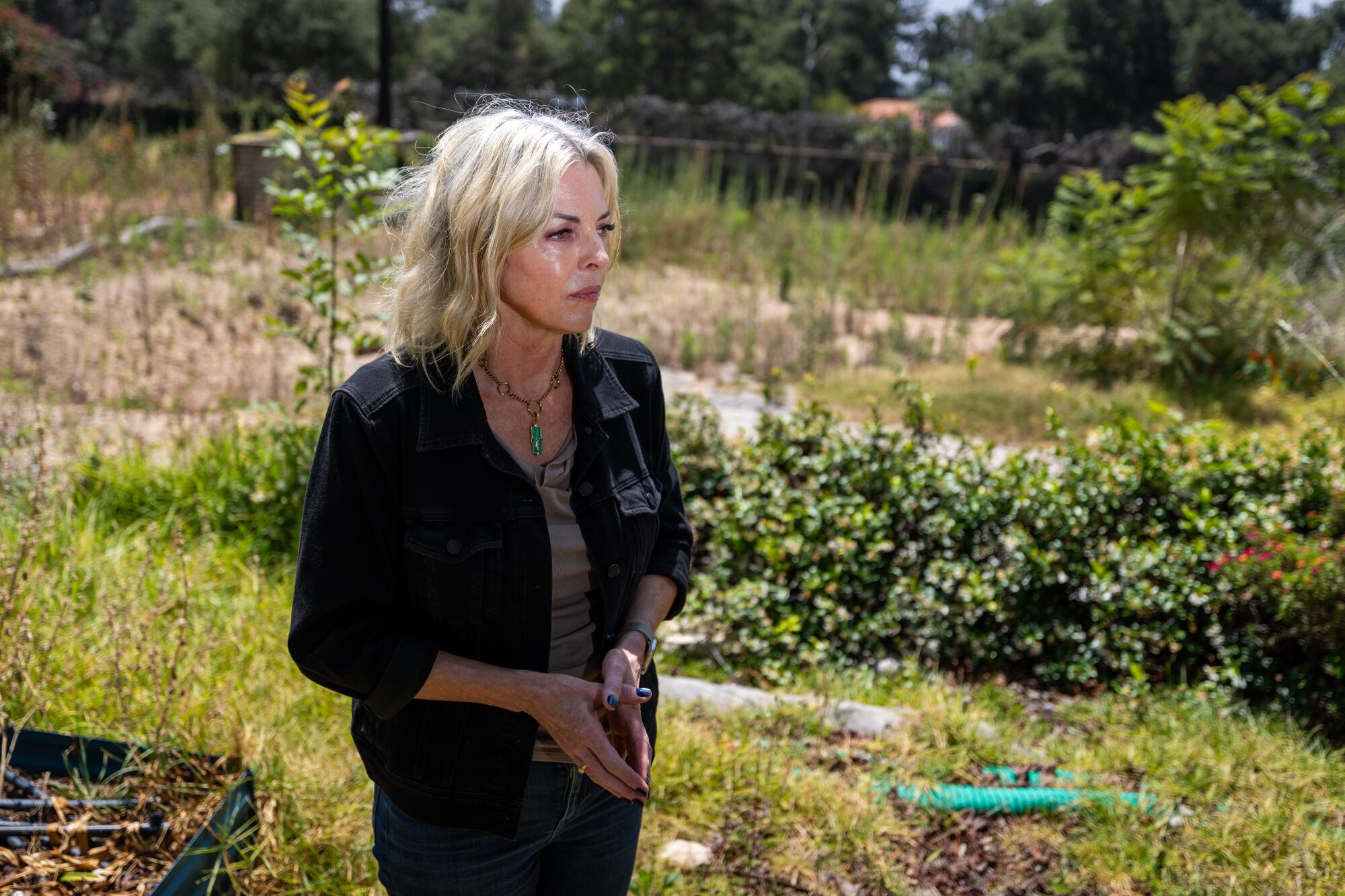 Michele Hanisee is trying to rebuild her home on Gaywood Drive