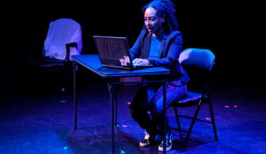 Maeron Yeshiwas as Naomi in Awesome Theatre’s “Bloodline.”