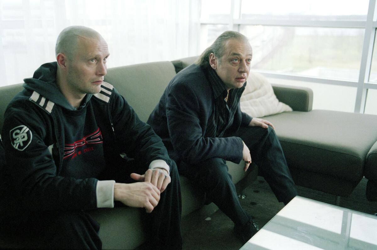Mads Mikkelsen and Zlatko Burić in 'Pusher II: With Blood on My Hands."