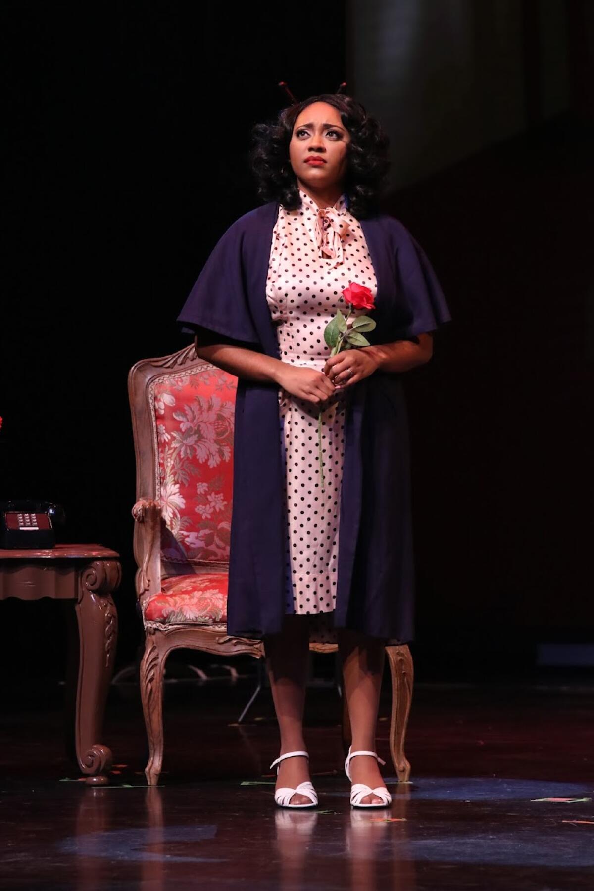 Celeste Butler-Clayton as Coretta Scott King in "Experiencing the Dream: The MLK Musical."