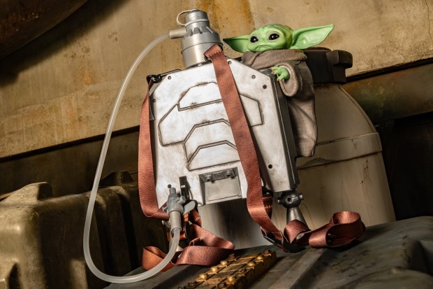 The new Mandalorian and Grogu Jetpack sipper coming to Disneyland. (Courtesy of Disneyland)