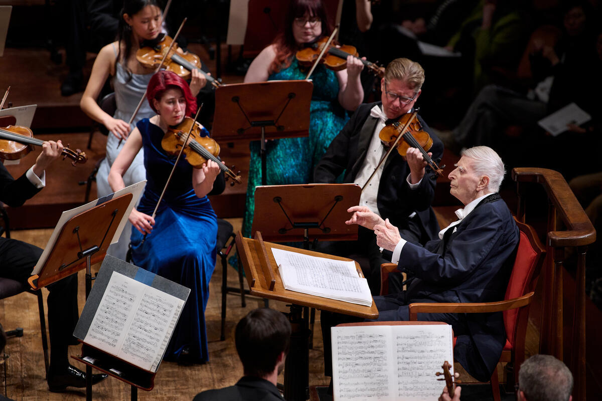 Herbert Blomstedt withdraws from SF Symphony concerts after struggling