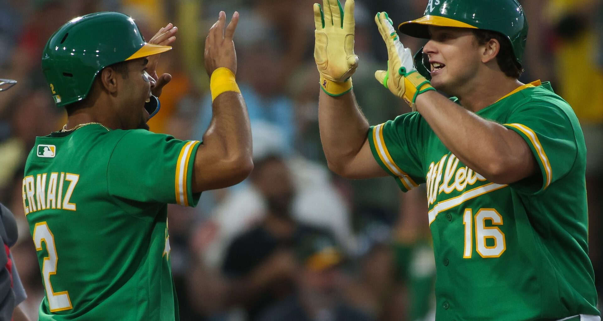 A’s and Giants, now in different places, head in different directions