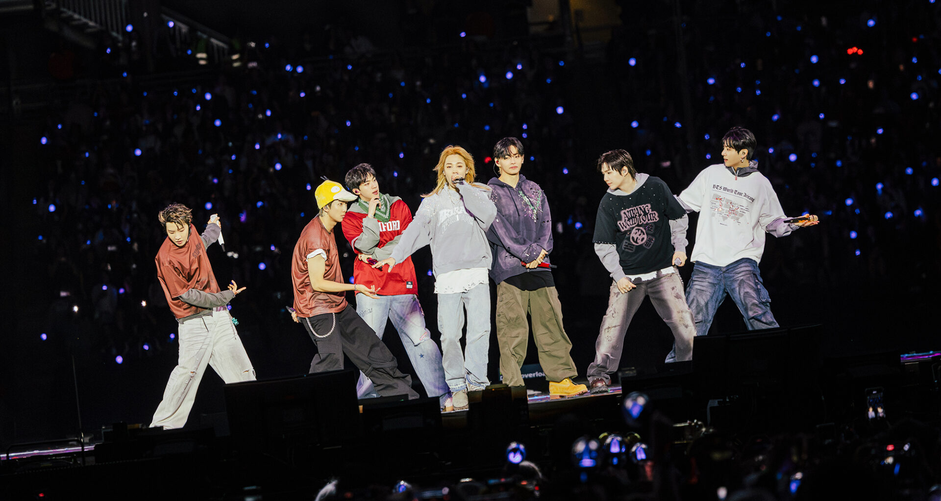 ‘A little embarrassing’: BTS overcomes early start at Stanford Stadium
