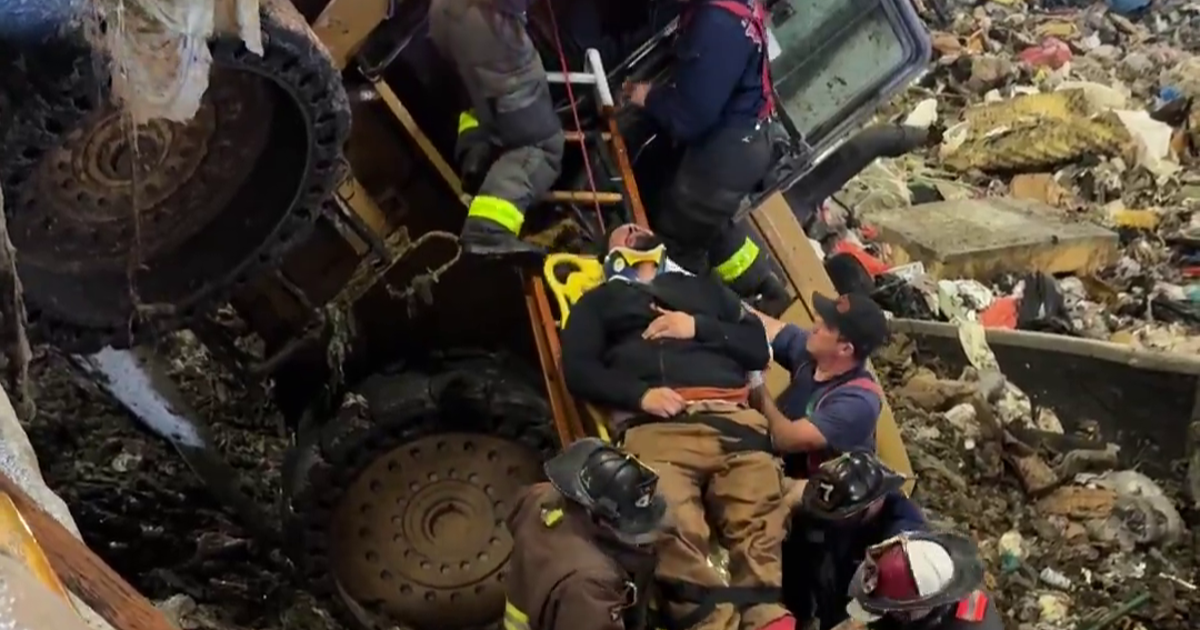 Recology worker injured after truck falls into recycling pit