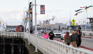 The population is dropping in California beach town of Santa Cruz