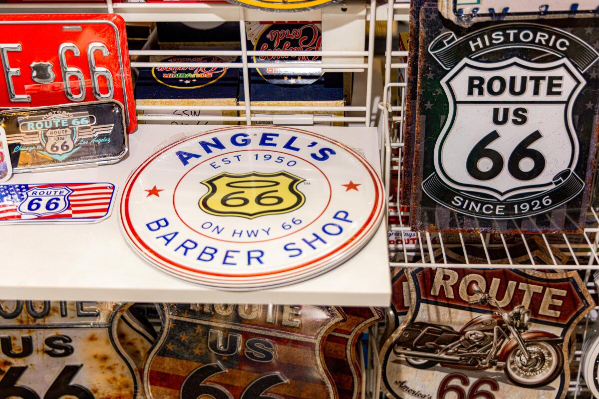 Scenes from Angel & Vilma Delgadillo's Original Route 66 Gift Shop on Route 66 through Seligman