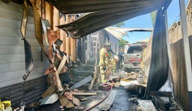 Dog rescued from house fire in North Highlands