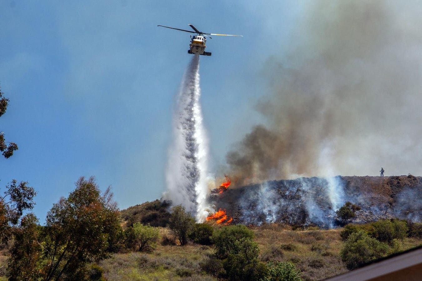Wildfire in California Forces Evacuations At Reagan Presidential Library