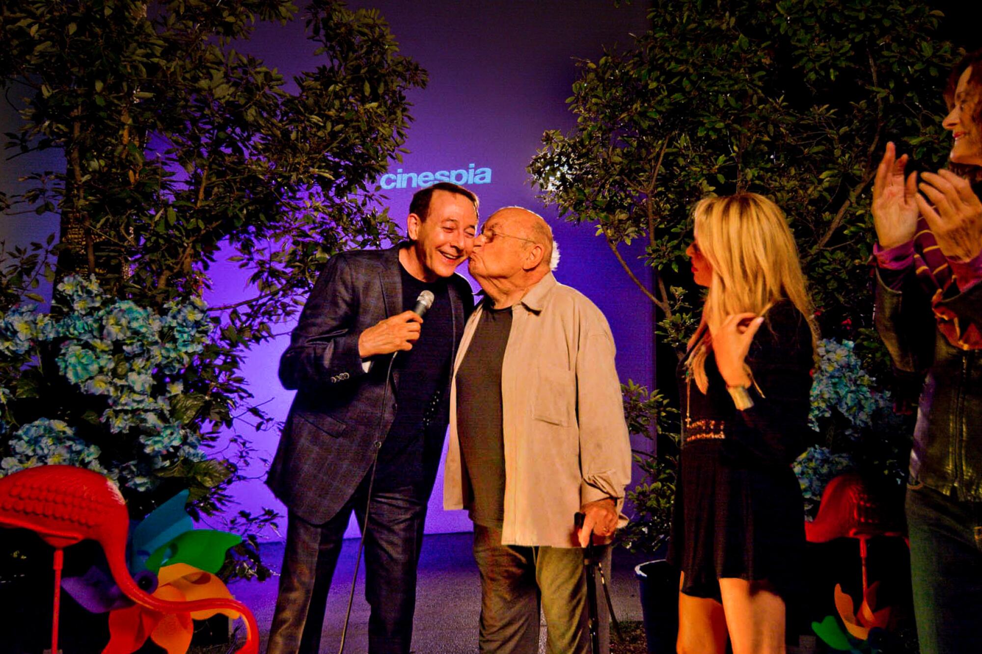 Paul Reubens and Lou Cutell 