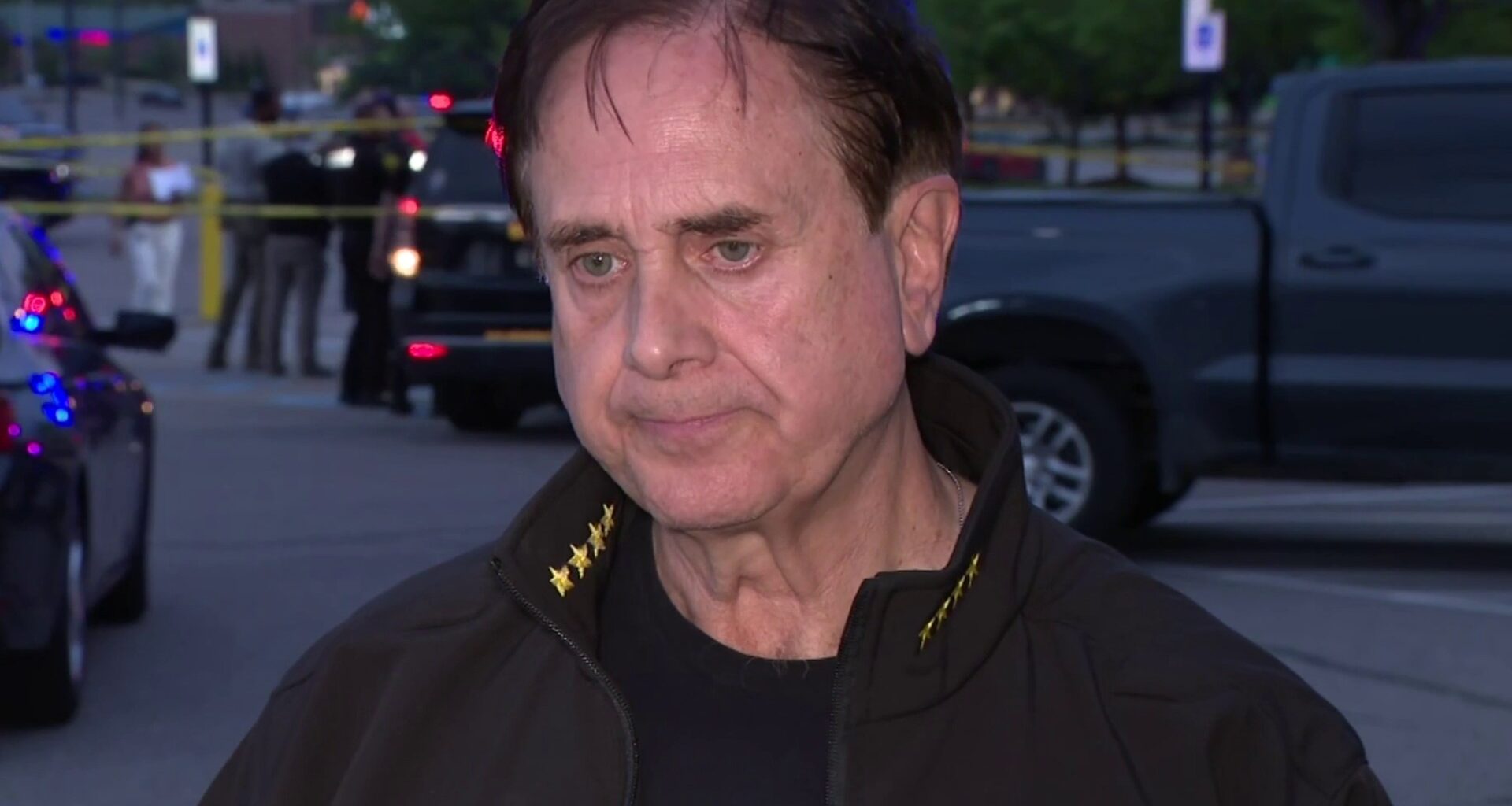 The victim is expected to recover following surgery after she was shot in the hip, losing a lot of blood, per Bouchard