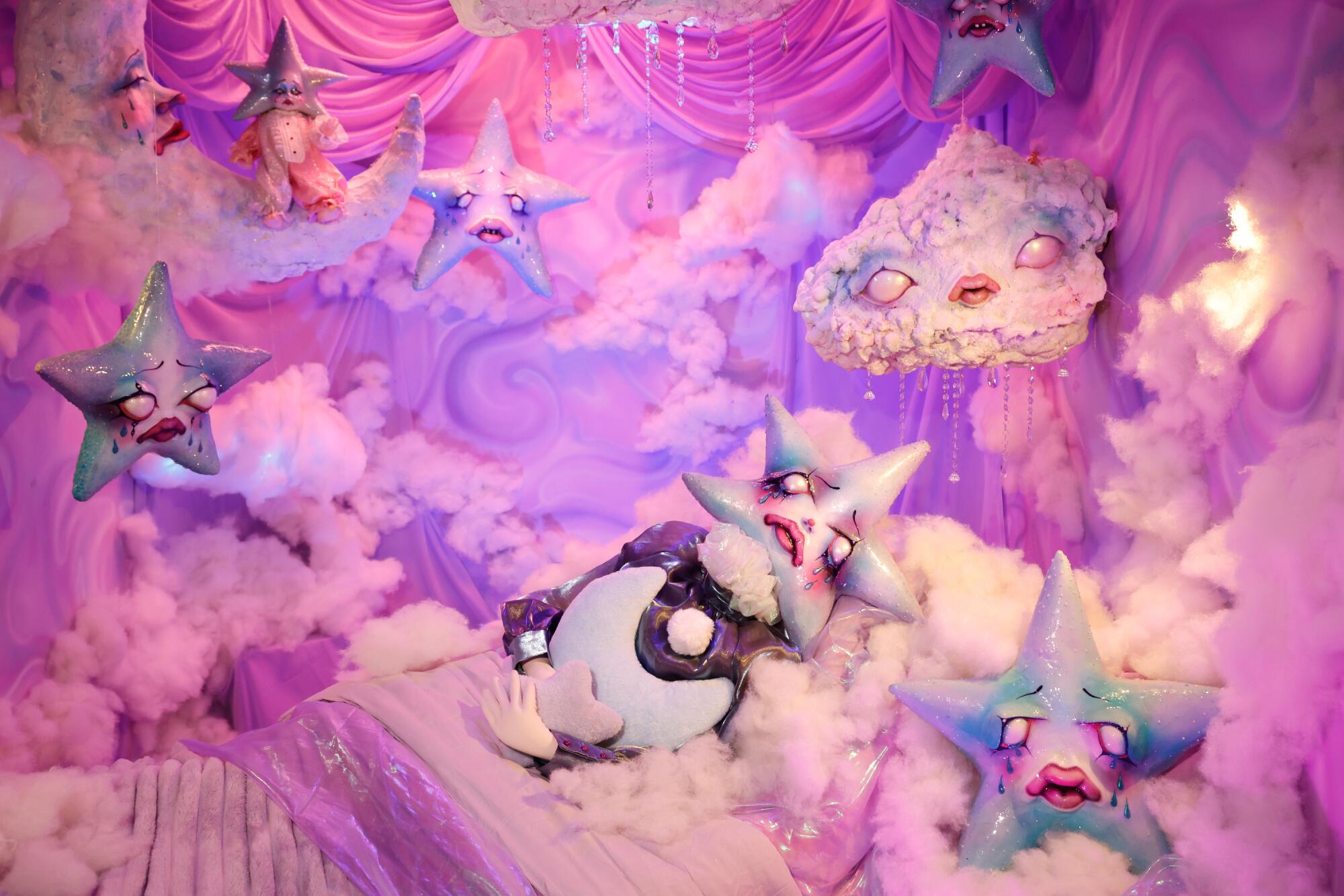 An immersive art installation.