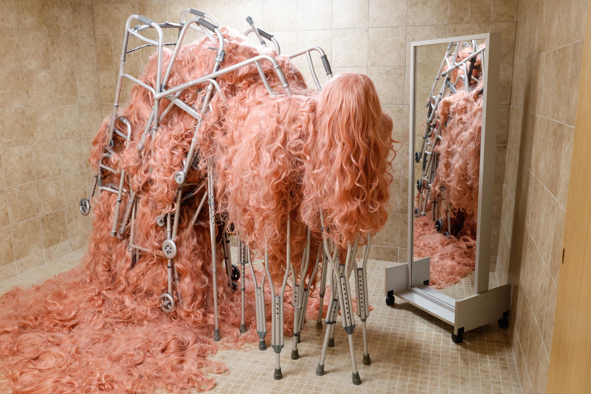An immersive art installation.
