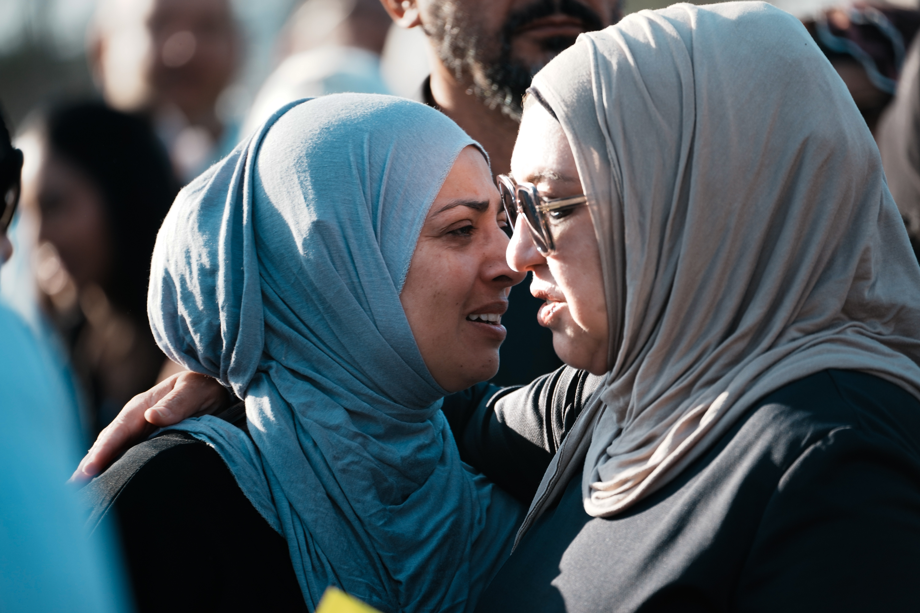 Zahra Sharifi and Sulfur Shaker were among the hundreds who...