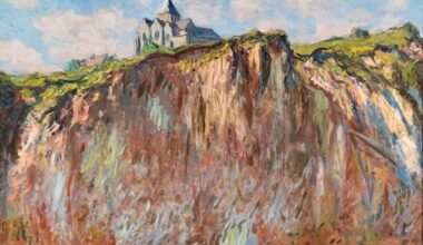 Eglise de Varengeville, effet matinal by Claude Monet