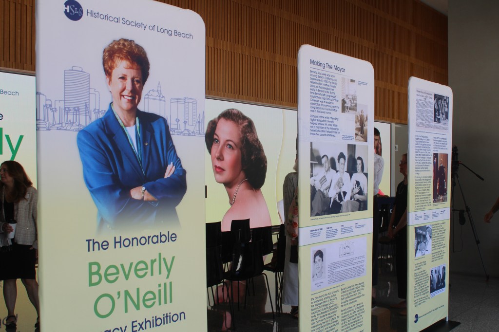 New historical society exhibit honors former Long Beach Mayor Beverly O’Neill – Press Telegram